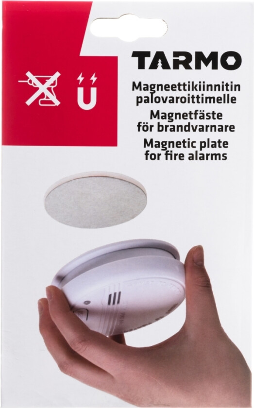 Magnetfeste For Brannalarm, 70 Mm