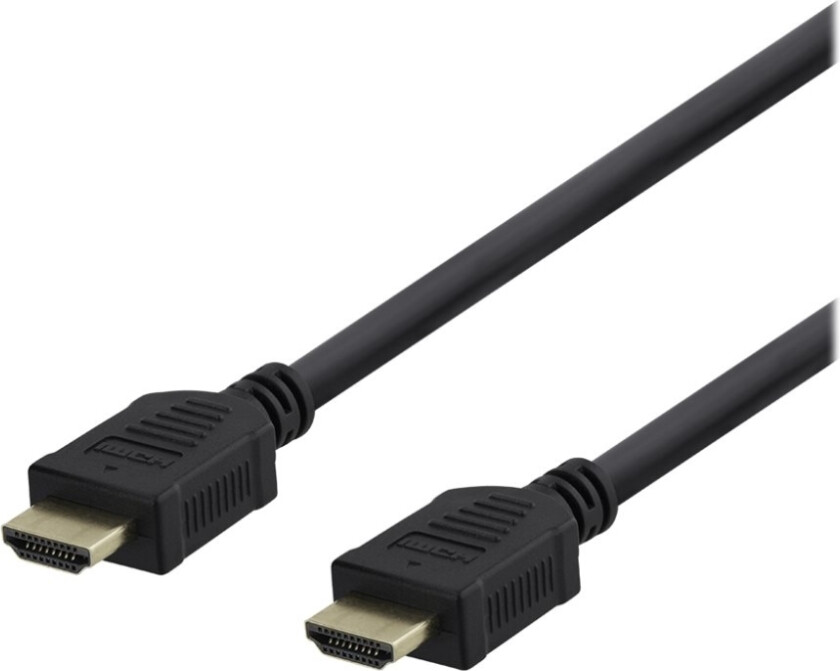 High Speed - Hdmi-Kabel Med Ethernet - Hdmi Hann Til Hdmi Hann - 7 M - Svart - 4K 30Hz Støtte