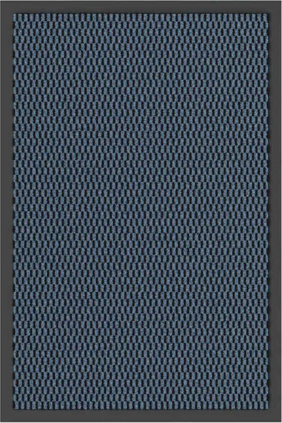 Dørmatte blå 40x60 cm