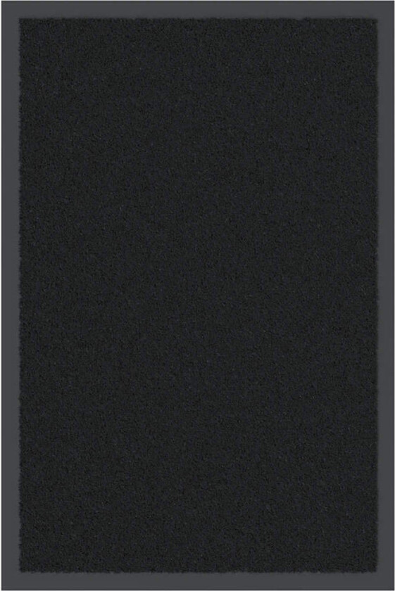 Dørmatte svart 40x60 cm