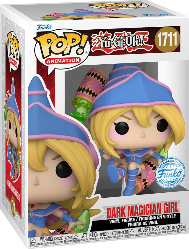 Yu-Gi-Oh actionfigur (Dark Magician Girl)