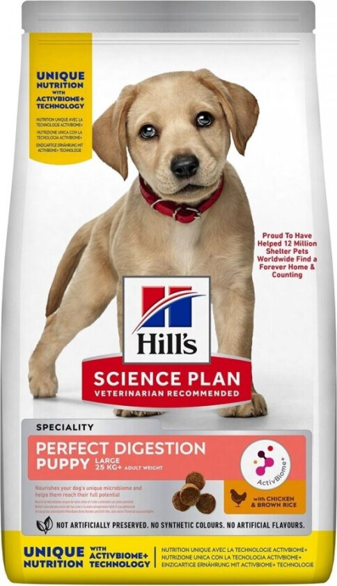 Hill's Science Plan Puppy Large Perfect Digestion Chicken (14,5kg)