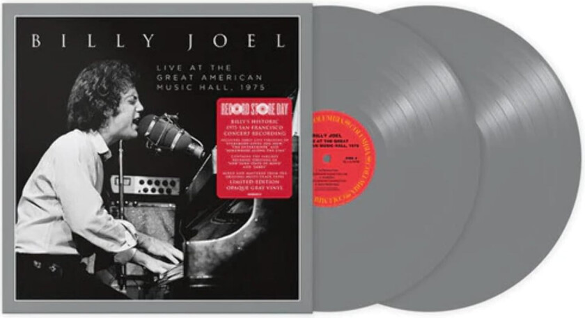 Billy Joel Live At The Great American Music Hall, 1975 LP/Vinyl