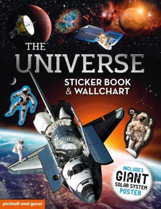 The Universe Solar System Wallchart Poster and Sticker Book