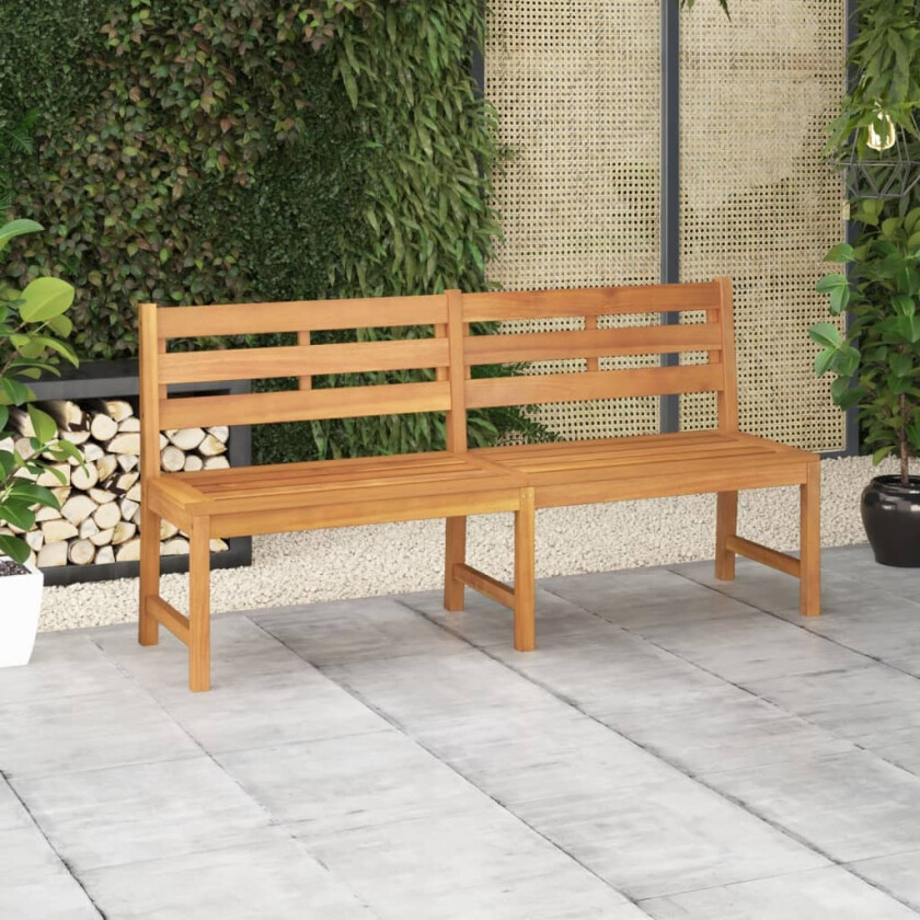 Hagebenk 180 cm heltre teak