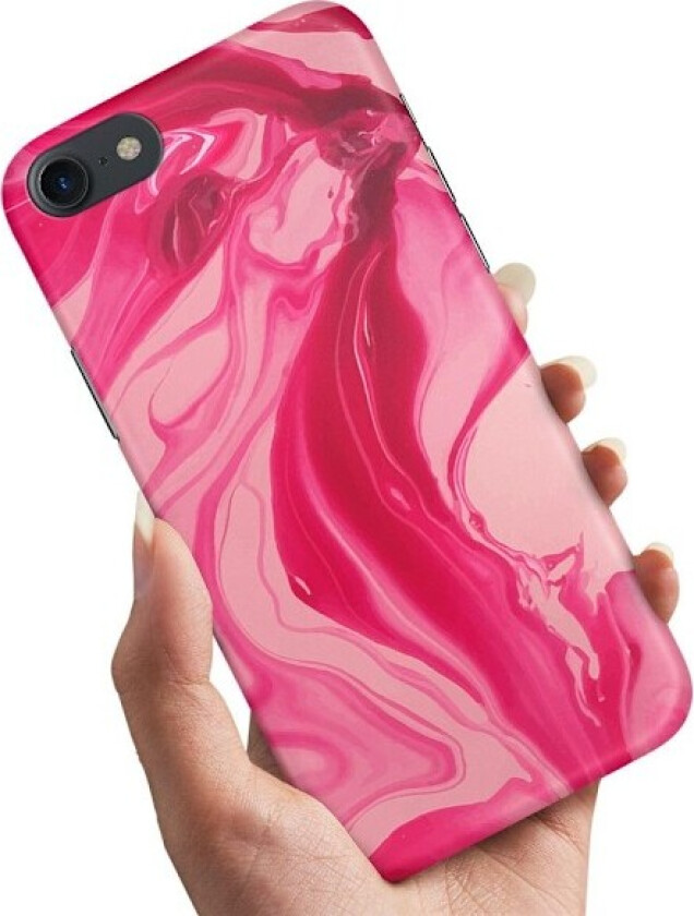iPhone 7/8/SE - Deksel/Mobildeksel Marmor Multicolor