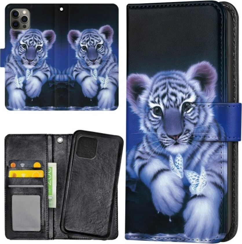 iPhone 11 Pro - Lommebok Deksel Tigerunge