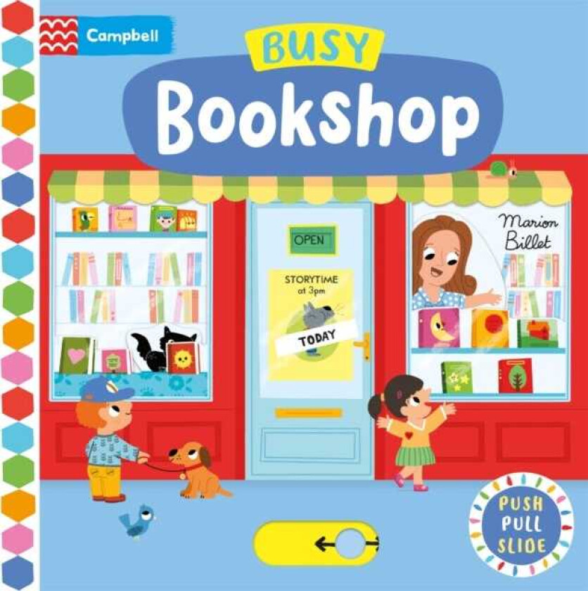 Busy Bookshop A Push, Pull, Slide Book