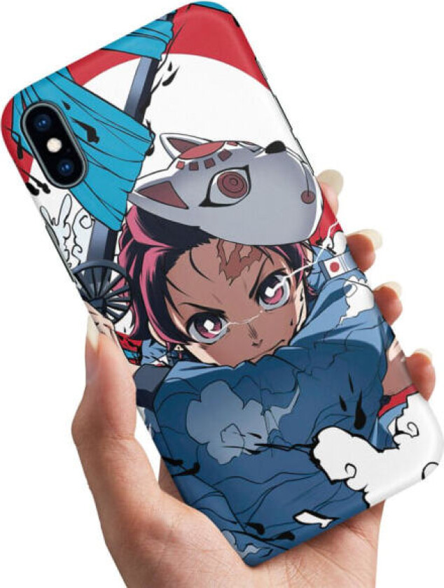 iPhone X/XS - Deksel/Mobildeksel Anime