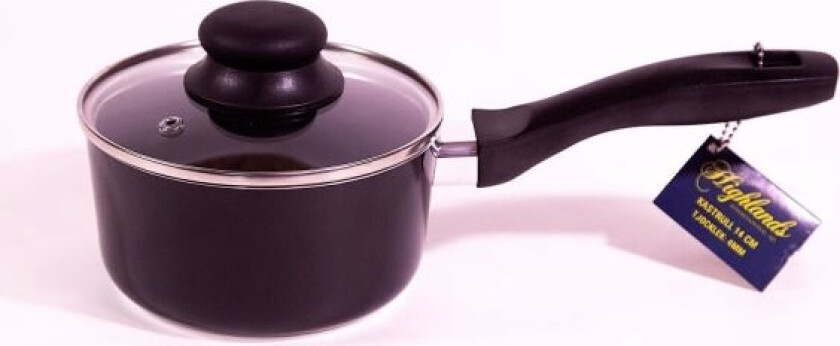 Kasserolle D: 14 cm Non-Stick Induksjon 1l
