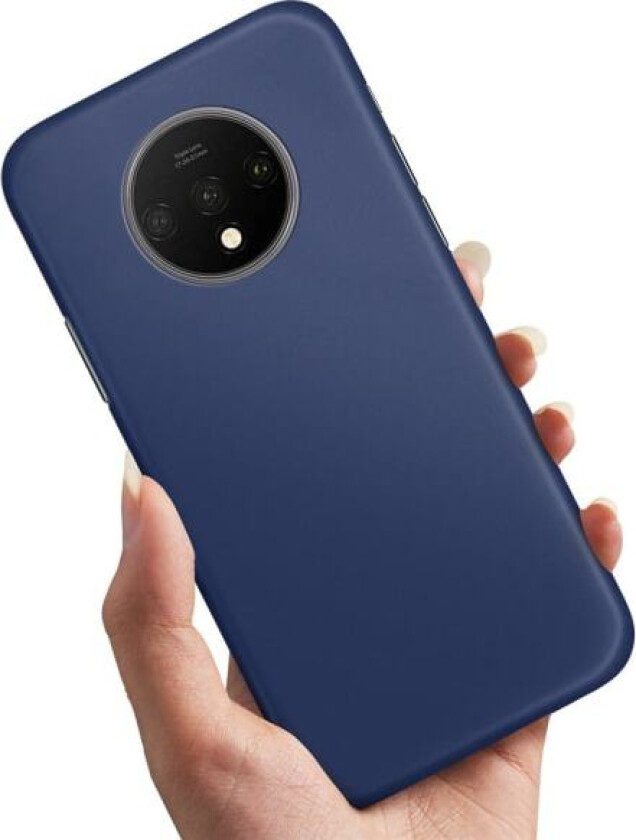 OnePlus 7T - Deksel/Mobildeksel Mørkblå Dark blue