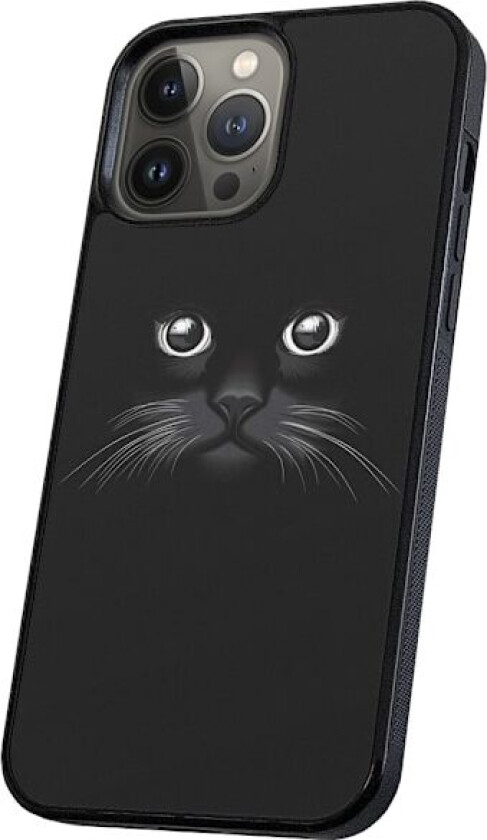 iPhone 16 Pro - Deksel/Mobildeksel Svart Katt