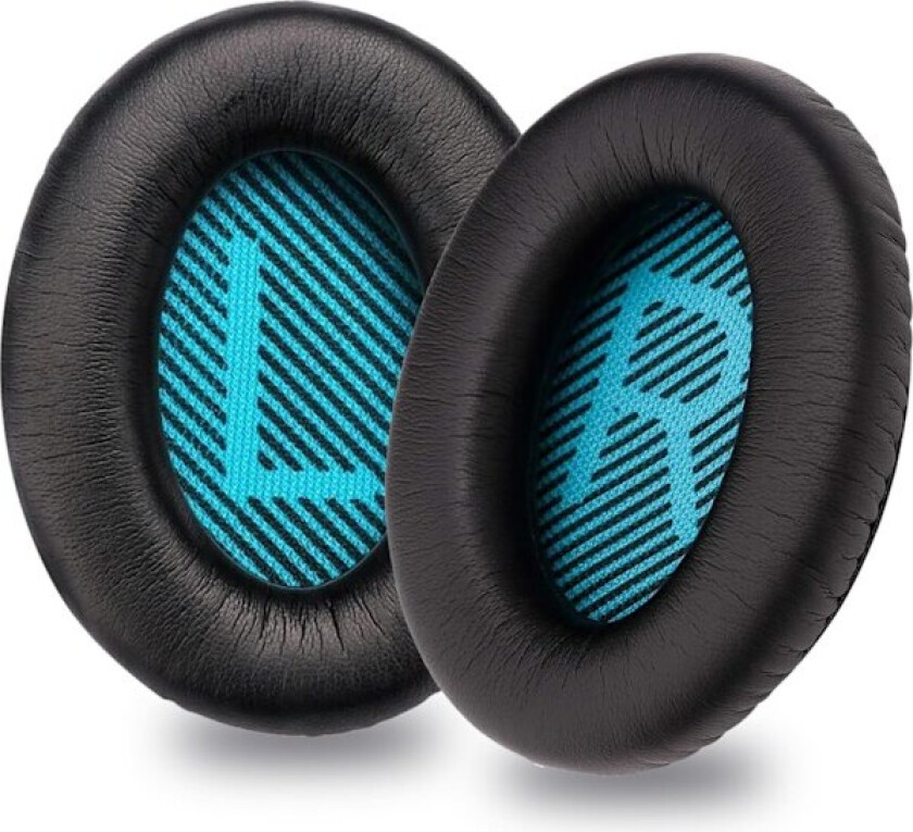 Øreputer for Bose QC25/QC35 II/QC35/QC15/AE2 AE2i AE2w Hodetelefoner for Bose Quietcomfort 35/Quiet Comfort 25/SoundTrue og SoundLink (AroundEar) Black