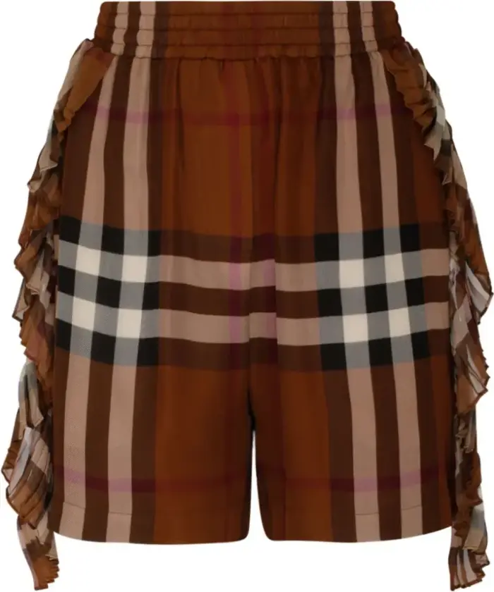 Dame, Shorts, Brun, 2XS