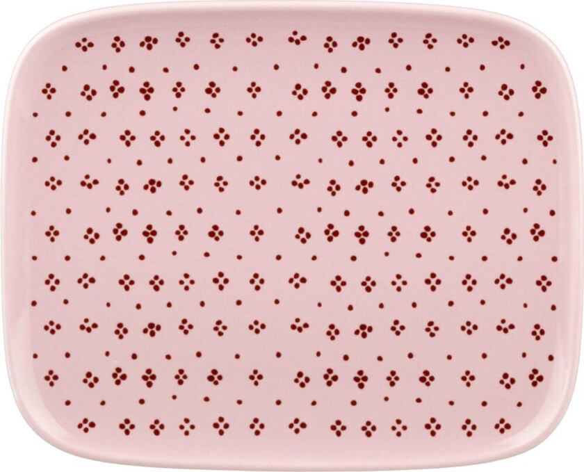 Oiva Muija tallerken 12x15 cm Rosa