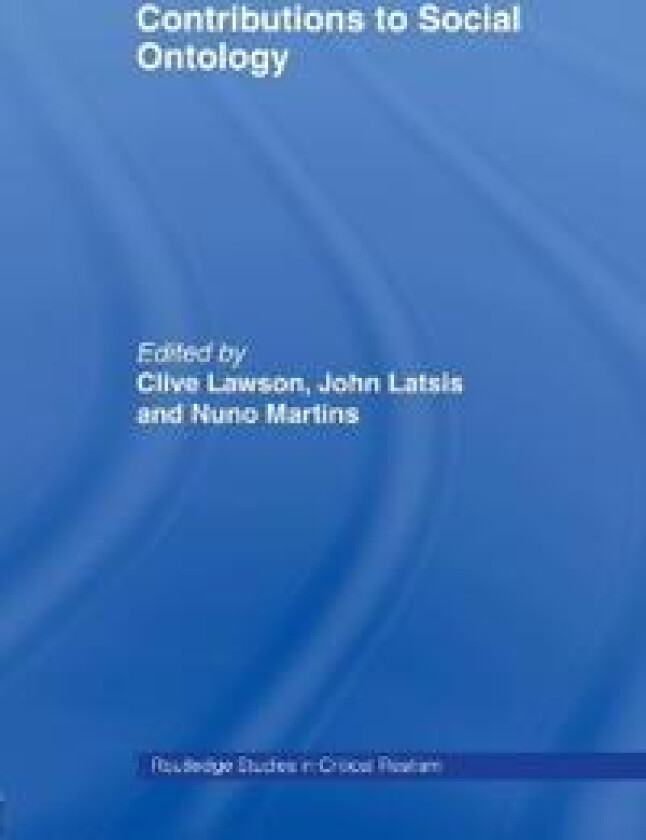 Contributions to Social Ontology