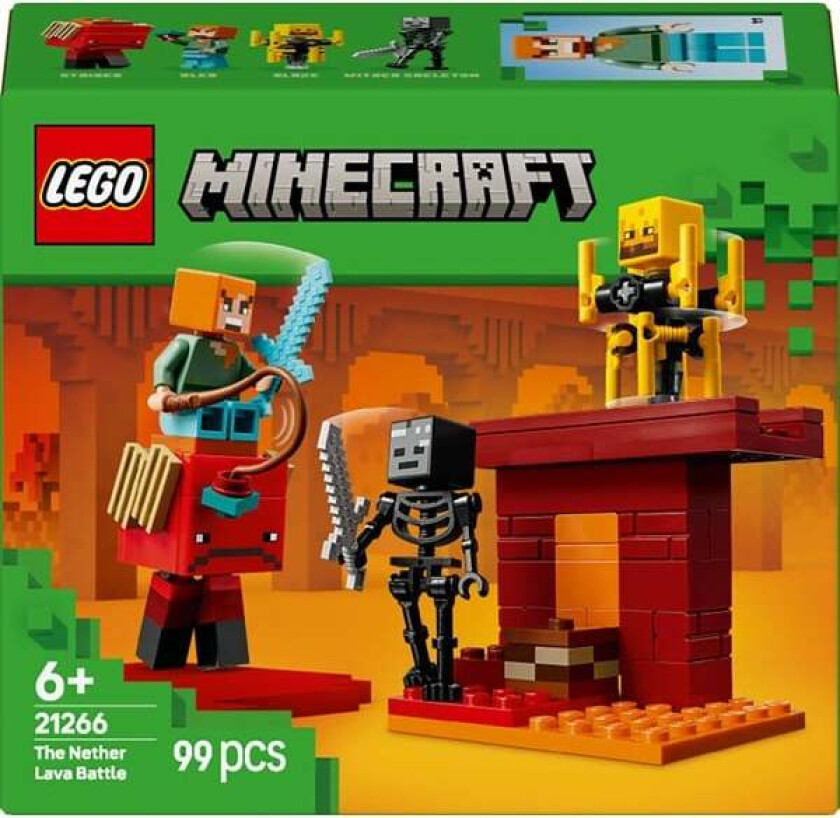 Minecraft Underverden-lavakamp 21266