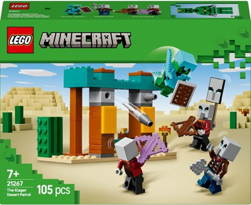 Minecraft 21267 Ondsbyboer-ørkenpatrulje