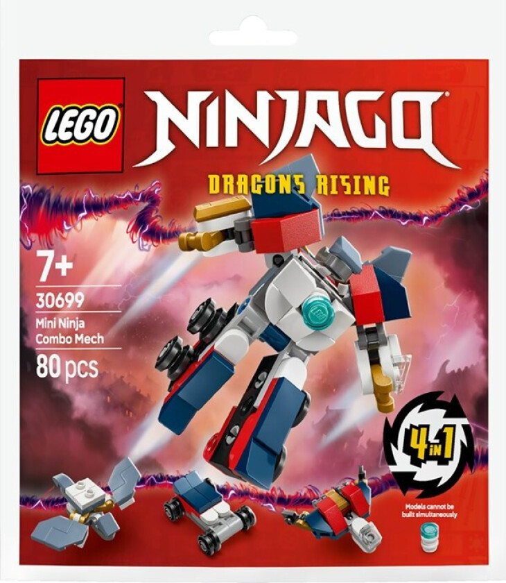 30699 Ninja-kombirobot i miniatyr