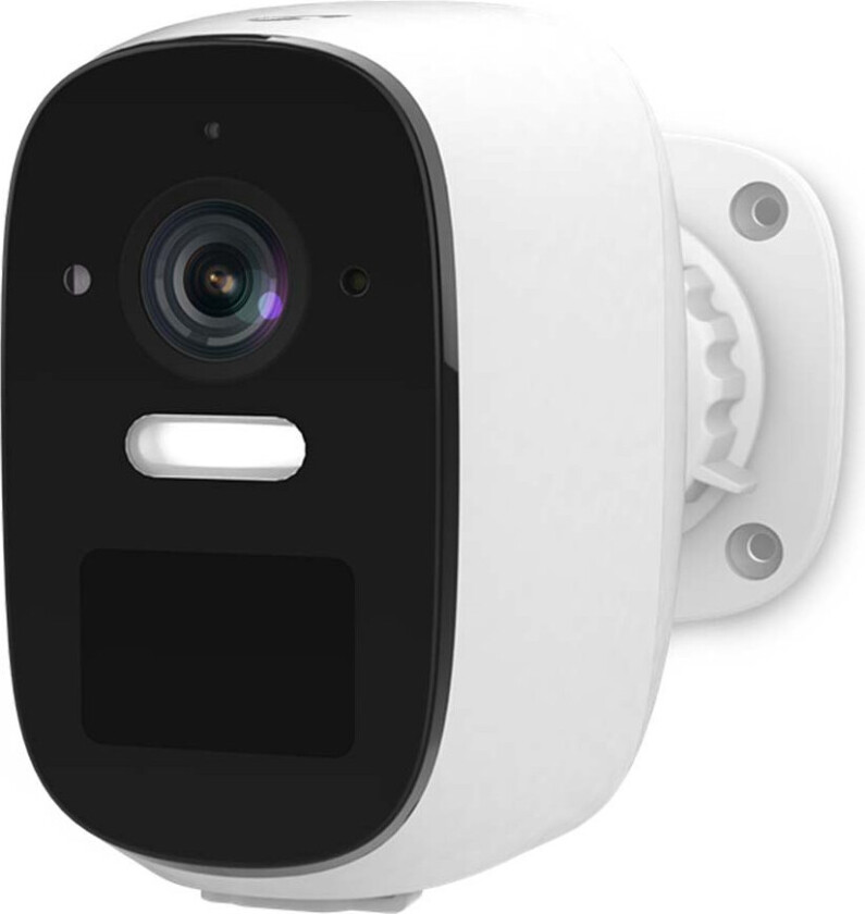 Oppladbart utendørskamera - 1440p, 10 måneder - Hvit