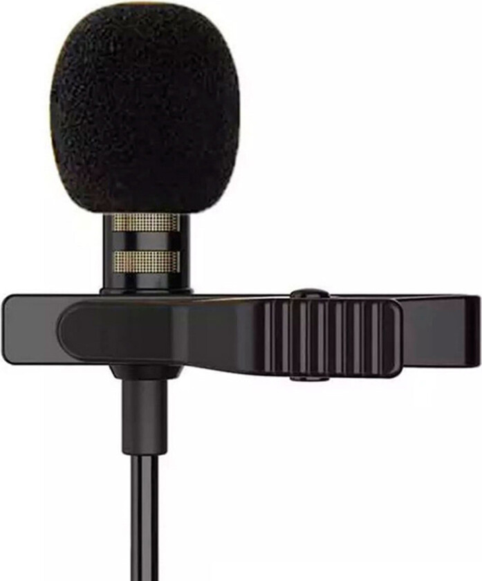 Clip-on mikrofon til smartphone (3,5mm) Platinet