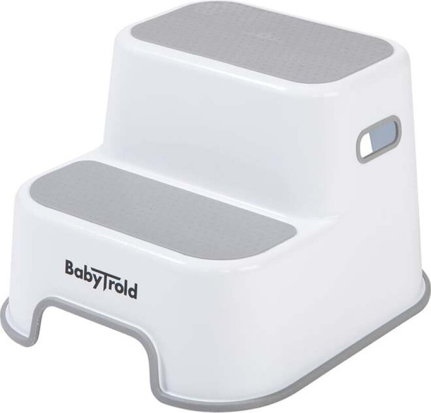Bilde av BabyTrold - 2-Step Stool - White (19-03HT2)