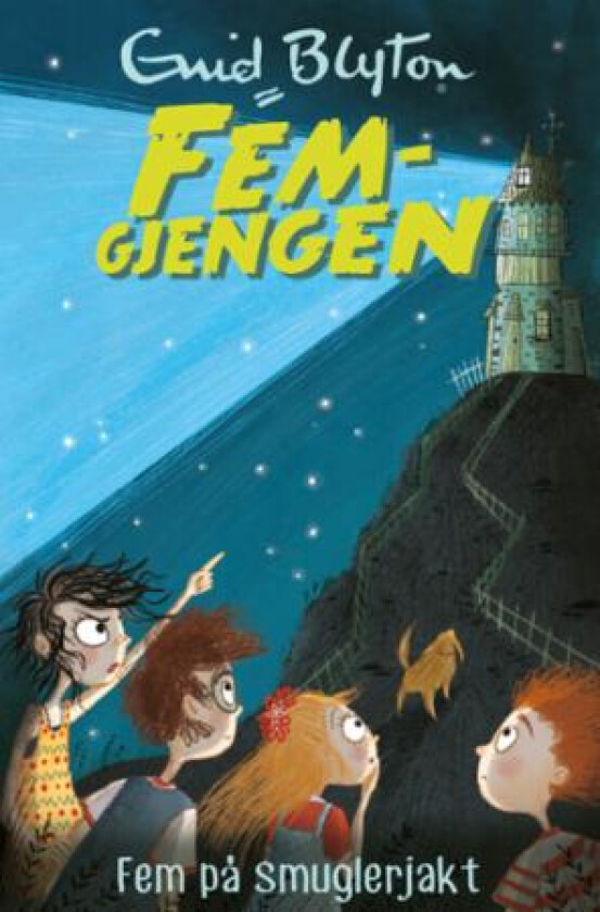 Fem på smuglerjakt av Enid Blyton