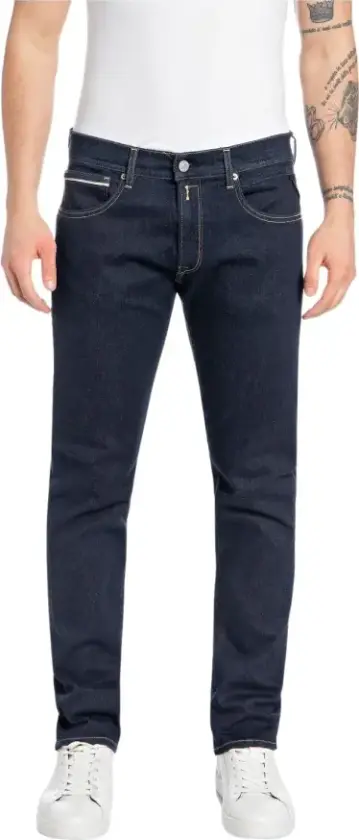 Herre, Jeans, Blå, W31 L32