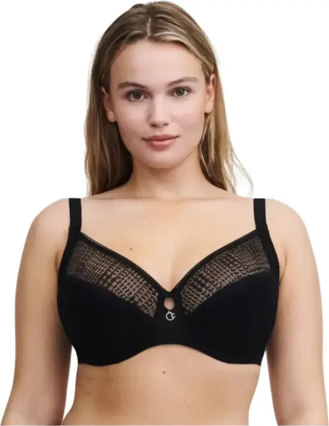 Dame, Undertøy, Svart, 90F EU