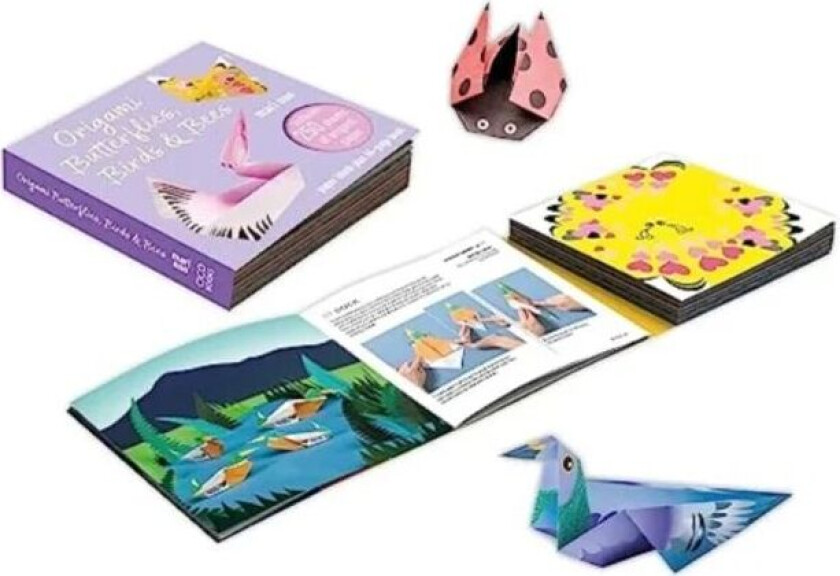 Origami Butterflies, Birds & Bees av Mari Ono