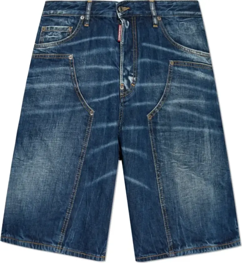 Herre, Shorts, Blå, S