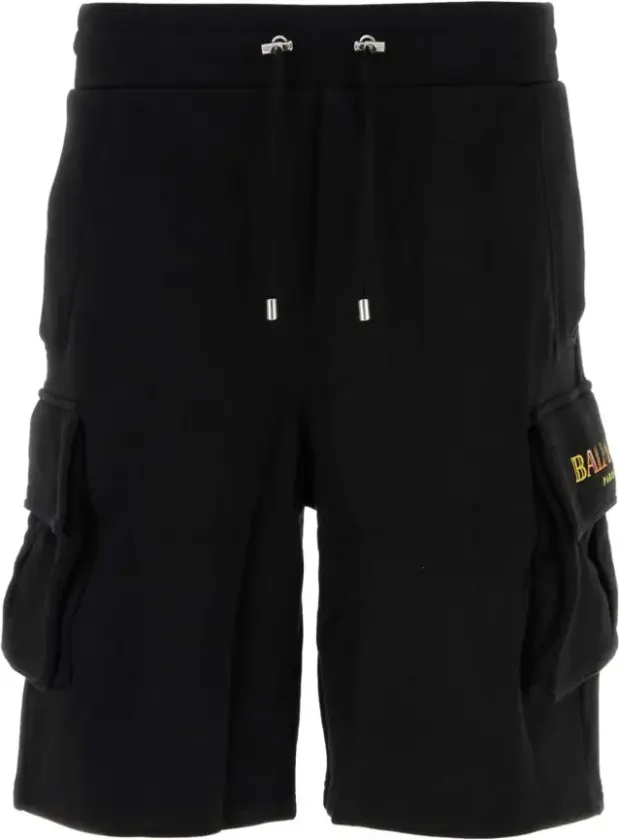 Herre, Shorts, Svart, L