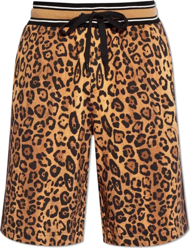 Herre, Shorts, Brun, L