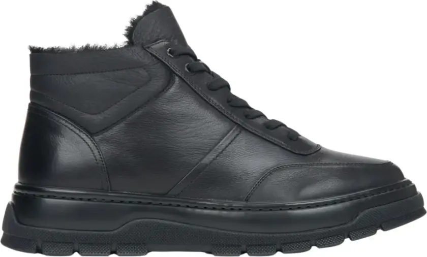 Herre, Sko, Svart, 44 EU