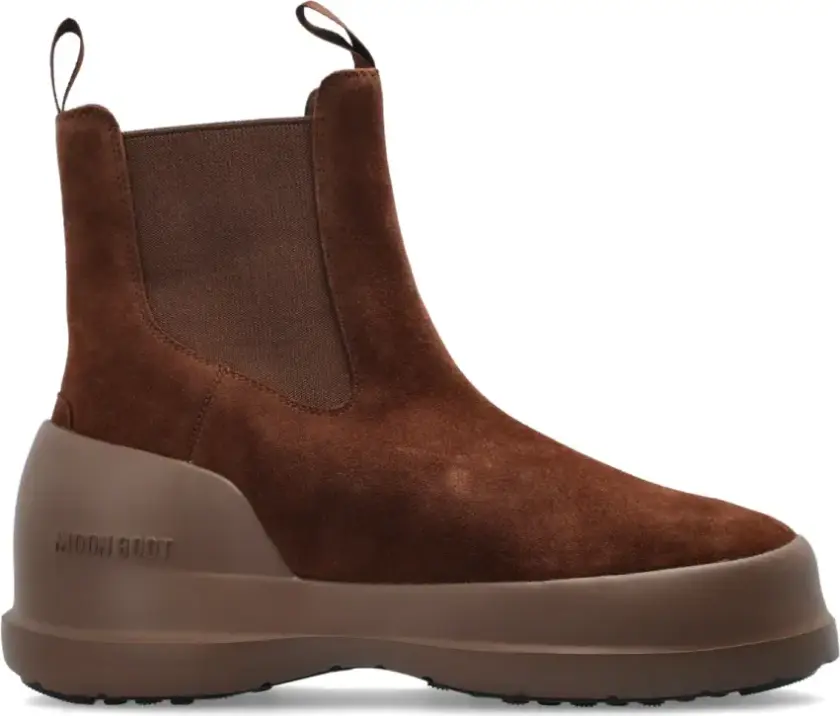 Moon Boot, Herre, Sko, Brun, 42 EU