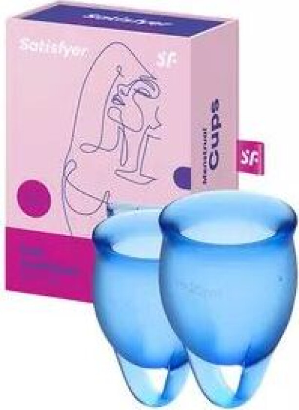 Feel Confident Menstrual Cup Dark Blue