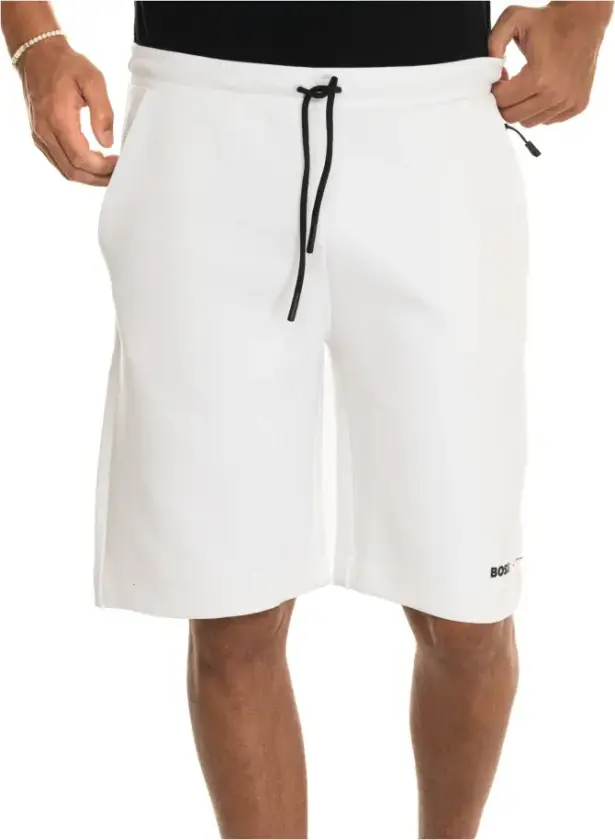 Herre, Shorts, Hvit, L