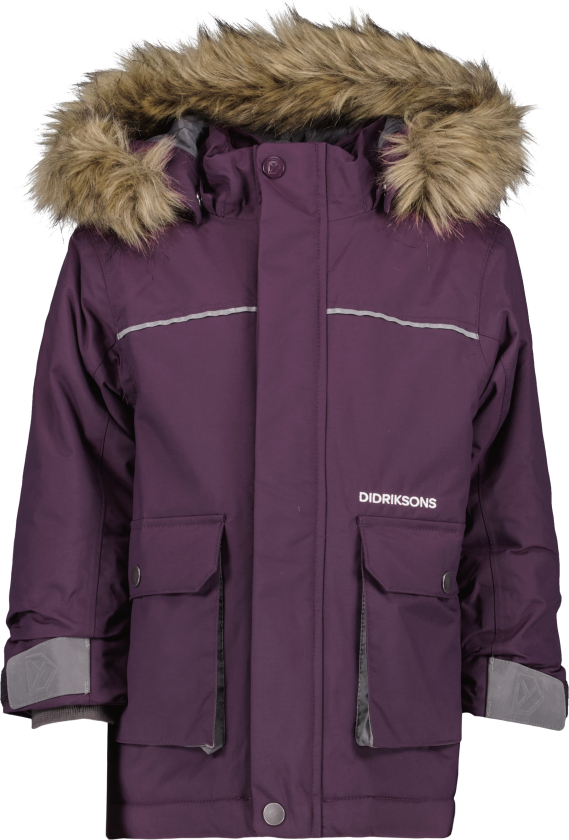 Kids' Kure Parka 6 110, Plumb