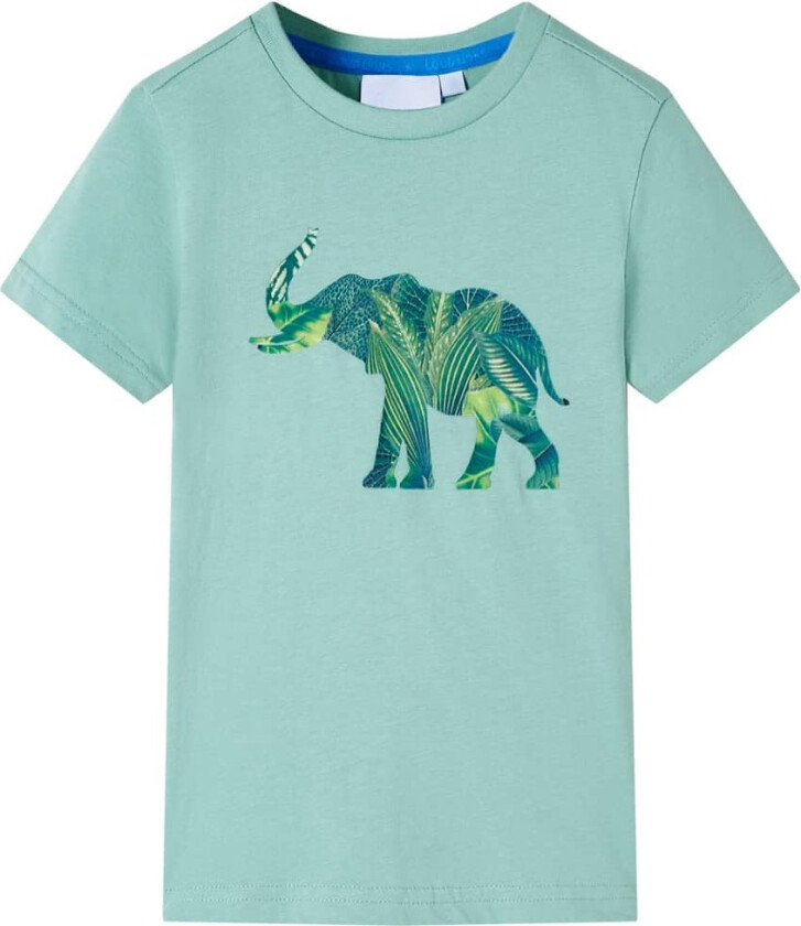 T-skjorte for barn lysekaki 104