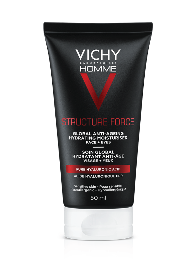 Homme Structure Force Moisturiser Face & Eyes, 50 ml