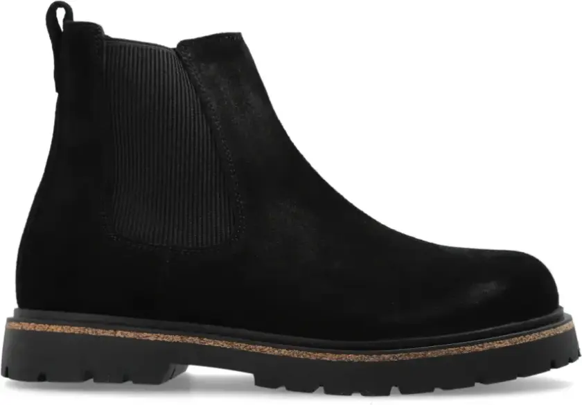 Highwood Slip On Suede Herre Black 40