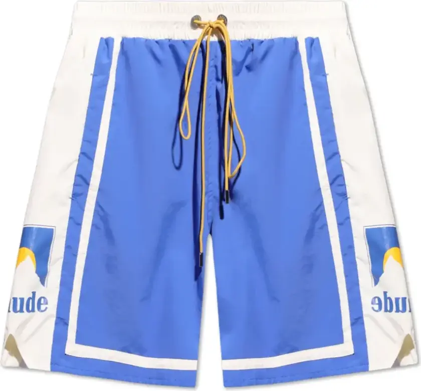 Herre, Shorts, Blå, L