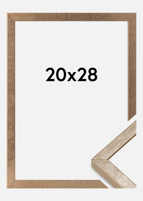 Ramme Ares Akrylglass Messing 20x28 Cm