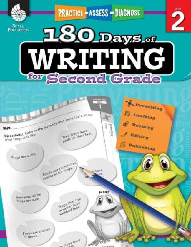180 Days™: Writing for Second Grade Practice, Assess, Diagnose