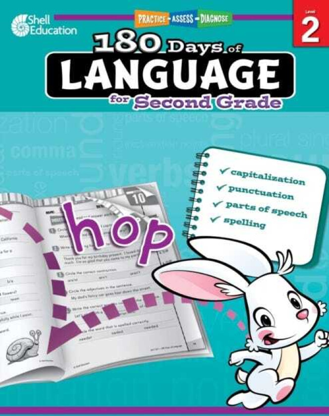 180 Days™: Language for Second Grade Practice, Assess, Diagnose