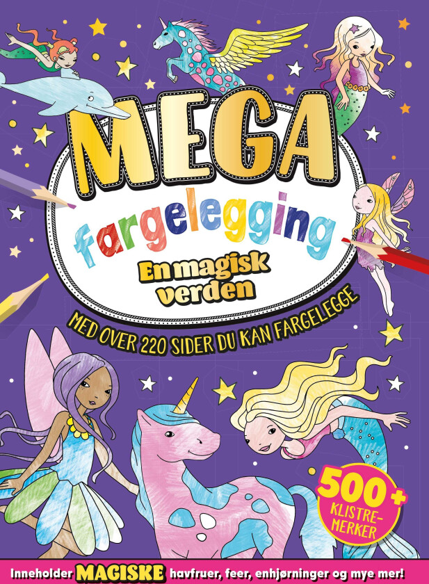 Mega fargelegging en magisk verden