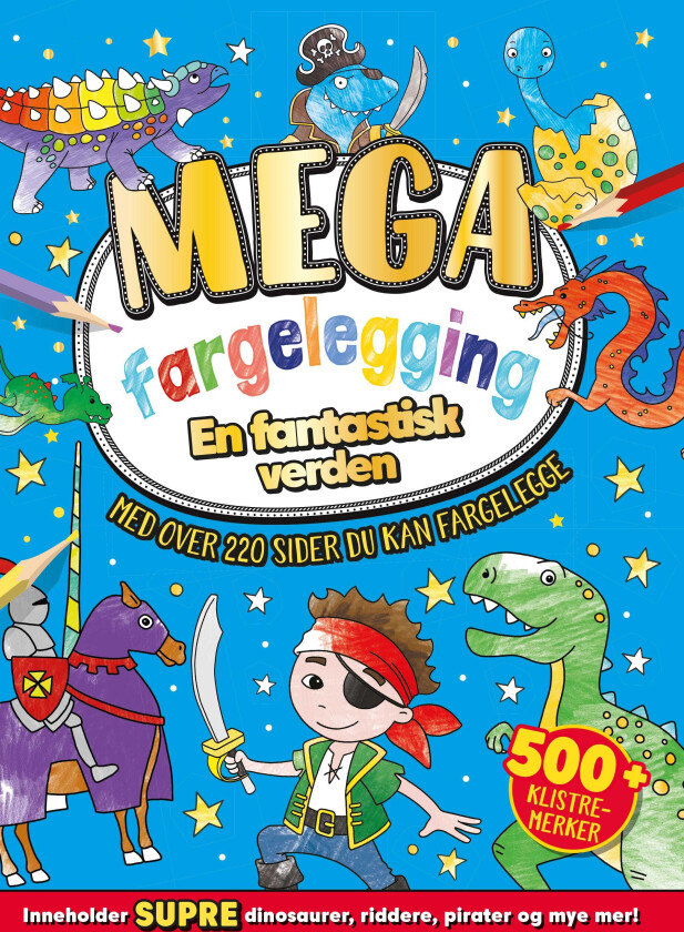 Mega fargelegging en fantastisk verden