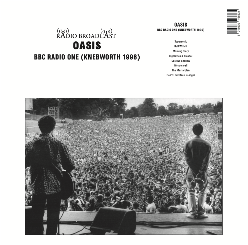 Oasis BBC Radio One (Knebworth 1996) LP/Vinyl