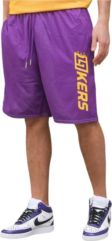 Herre, Shorts, Lilla, XL