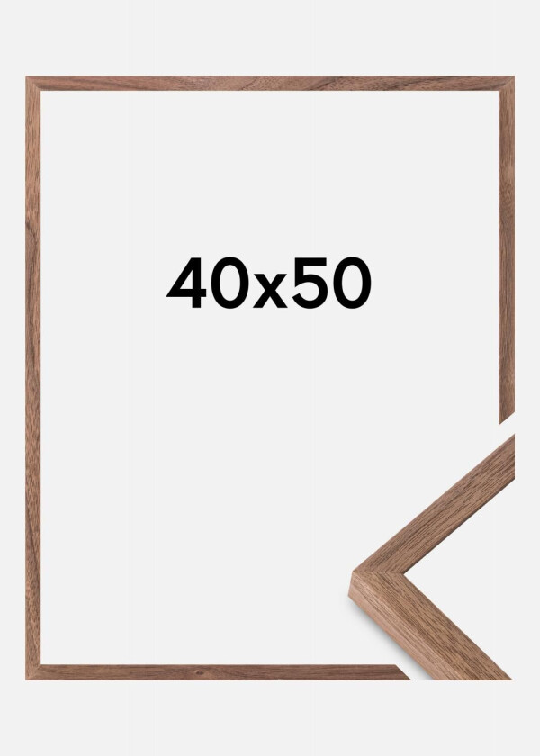 Bilde av Focus Ramme Soul Walnut Veneer Akrylglass 40x50 Cm